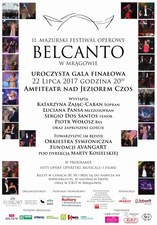 Trwa II edycja Mazurskiego Festiwalu Operowego Belcanto. W finale nie zabraknie niespodzianek!