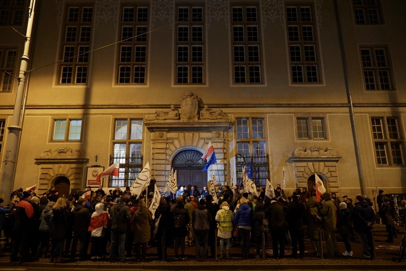 Uczestnicy manifestacji