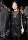 Vera Wang backstage