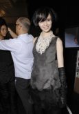Vera Wang backstage