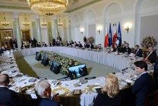 ​W Pałacu Prezydenckim robocza kolacja przywódców państw NATO