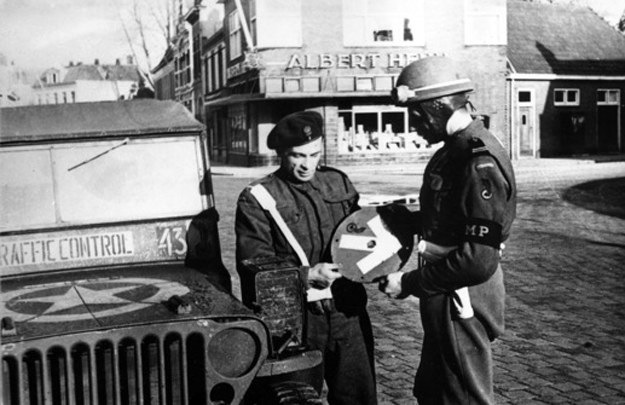 W polskiej stefie okupacyjnej w Niemczech - rok 1945 /Archiwum Tomasza Basarabowicza