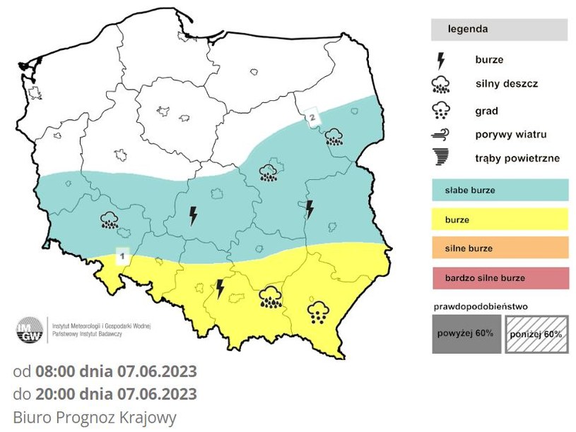 Pogoda Na Rod Imgw Ostrzega Gdzie Jest Burza Pogoda W Interia Pl