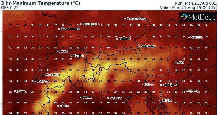 Szwajcaria Smutny rekord w Alpach Padła kolejna bariera Pogoda w