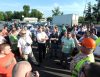 W Warszawie protestuje około 500 taksówkarzy