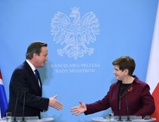 Wizyta Dawida Camerona w Warszawie. "PiS i brytyjskich konserwatystów wiele łączy"