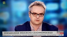 Wojciech Czuchnowski zaprotestował w TVP 