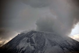 Wulkan Popocatepetl znów aktywny