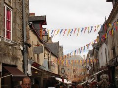wycinek ulicy w Guérande.