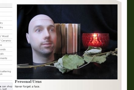 Ze stron firmy "Cremation Solutions" / 