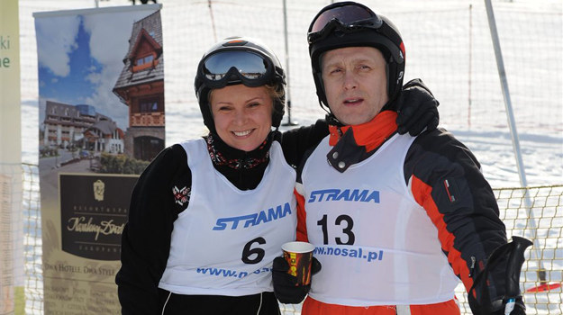 Zimowa Olimpiada Gwiazd Zwycięzcy - Sylwia Wysocka i Robert Moskwa / /Agencja W. Impact