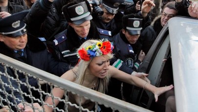 Nagi protest przeciwko Putinowi  