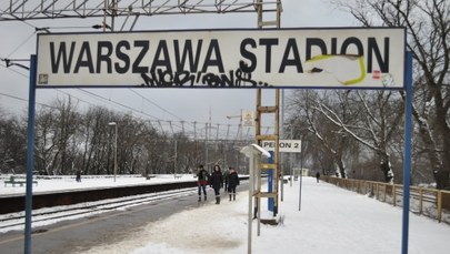 Od poniedziałku zamknięty przystanek kolejowy Warszawa Stadion
