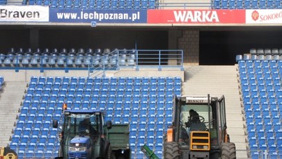 Ruszyła wymiana murawy na Stadionie Miejskim w Poznaniu