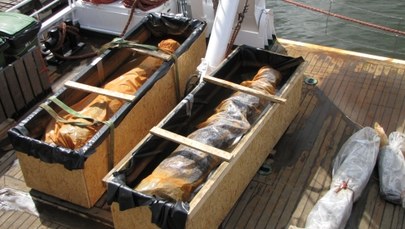 Trzy żeliwne działa odnalezione na dnie Bałtyku