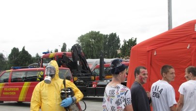 Poznań: Ćwiczenia ewakuacyjne na stadionie