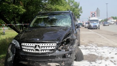 Wypadek w Warszawie, przechodzień ciężko ranny