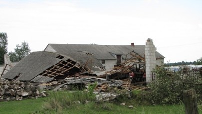 Łódzkie: 180 domów mieszkalnych i budynków gospodarczych grozi zawaleniem