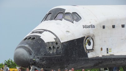 Pracownicy NASA pożegnali prom Atlantis