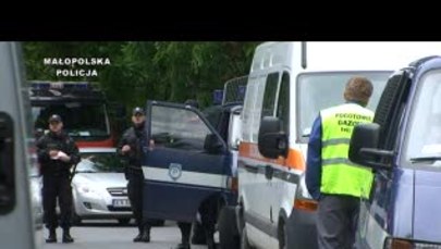 Policjanci zatrzymali podejrzanego o eksplozje w Krakowie