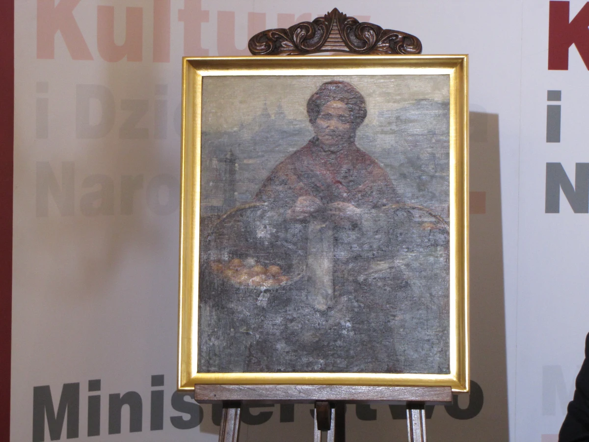 W 2013 roku w Muzeum Narodowym w Warszawie na wystawie dzieł Aleksandra Gierymskiego każdy będzie mógł zobaczyć zrabowaną w czasie wojny "Żydówkę z pomarańczami" tego malarza. Arcydzieło, które przez 60 lat znajdowało się na liście dzieł zrabowanych z polskich zbiorów, wróciło właśnie kraju. Zaprezentowano je dziś w Ministerstwie Kultury w Warszawie.