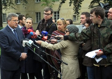 Prezydent Komorowski oddał głos w wyborach