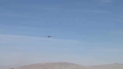 Lądowanie bezzałogowego samolotu ScanEagle
