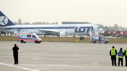 Awaryjne lądowanie Boeinga 767 na Okęciu