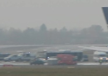 Samolot wylądował w Warszawie bez podwozia