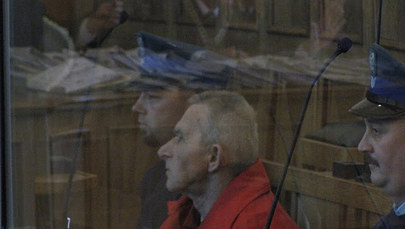 Ryszard Cyba na sali rozpraw łódzkiego sądu