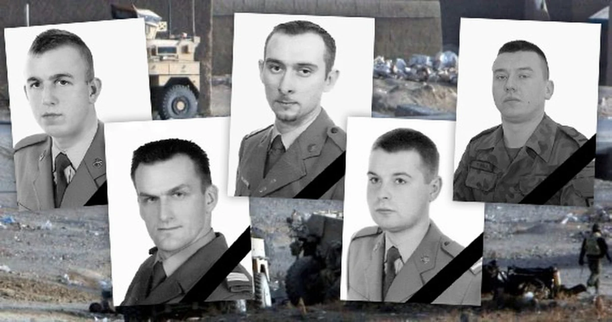 W ataku w Afganistanie zginęli st. kpr. Piotr Ciesielski, szt. szer. Łukasz Krawiec, st. szer. Marcin Szczurowski, st. szer. Marek Tomala i szer. Krystian Banach. Wszyscy służyli w 20. Bartoszyckiej Brygadzie Zmechanizowanej. Najmłodszy miał 22 lata, najstarszy był w wieku 33 lat.