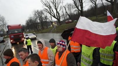 Protest rybaków w Gdańsku