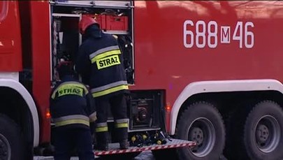 Pożar kamienicy w Wołominie, sto osób ewakuowanych 
