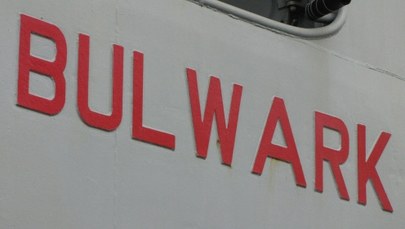 Brytyjski okręt HMS Bulwark w gdyńskim porcie