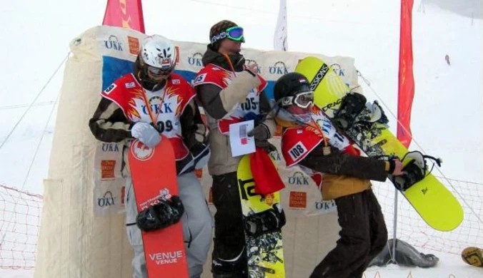 Snowboardowy PE: Ligocki wygrał i pojedzie na olimpiadę
