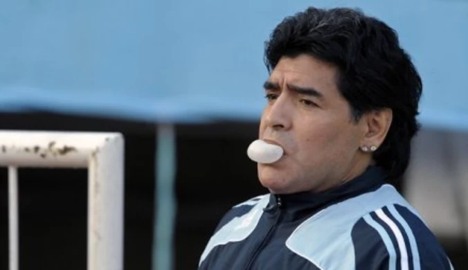 Maradona nie chciał konferencji prasowej w Moskwie