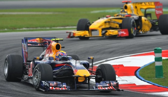 GP Malezji: Webber z pole position, Kubica 6.