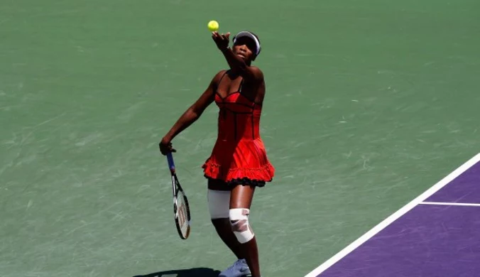 Potężny serwis Venus Williams