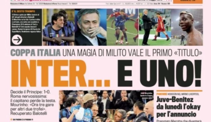 "Inter silniejszy od wszystkiego", "Magia Milito"