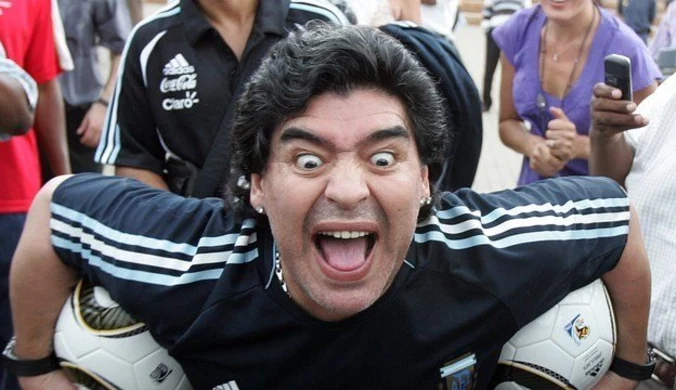 Maradona przeprosił, kamerzysta niegroźnie ranny