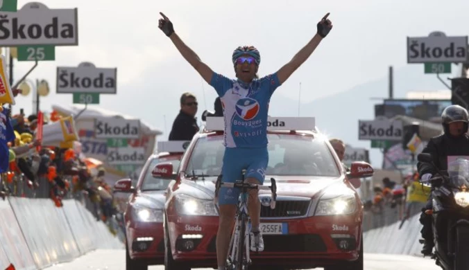 Etap dla Tschoppa, Basso liderem Giro d'Italia