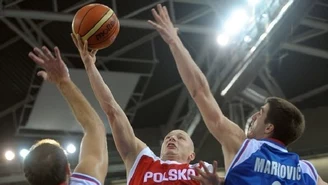 Polscy koszykarze przegrali z Łotwą 45:72