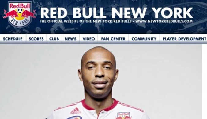 Thierry Henry piłkarzem New York Red Bulls