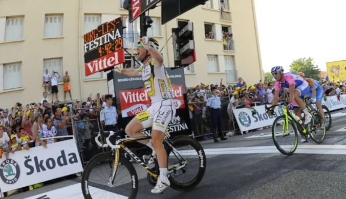Cavendish wygrał 11. etap TdF, Schleck nadal prowadzi