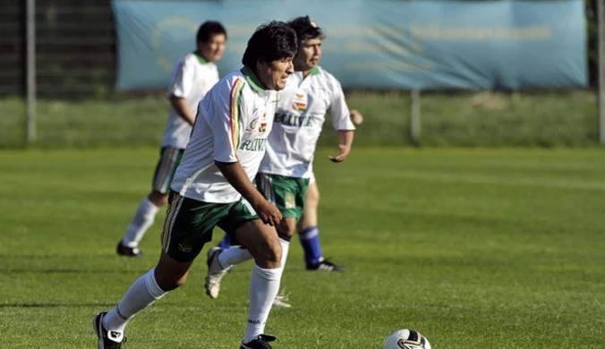 W meczu piłkarskim kontuzjowany... prezydent Boliwii