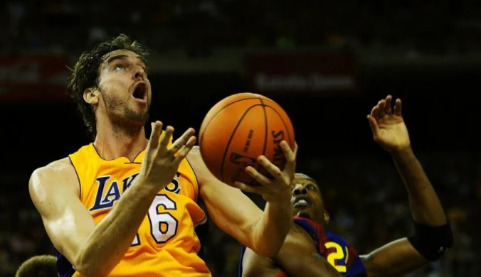 Gasol graczem meczu, ale Lakers ulegli Barcelonie