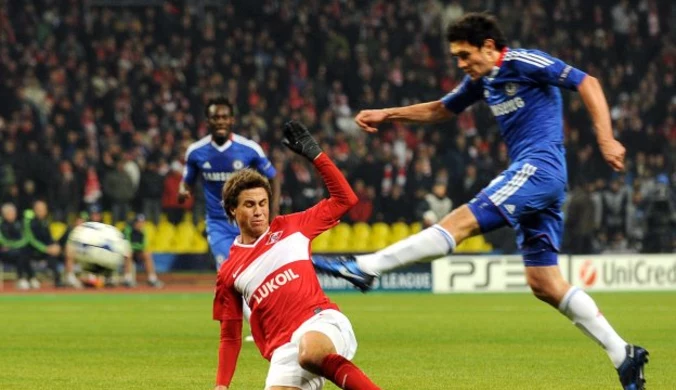 LM: Spartak Moskwa - Chelsea Londyn 0-2