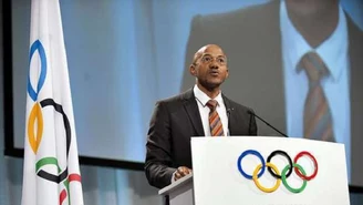Fredericks broni olimpijskiej bieżni stadionu w Londynie