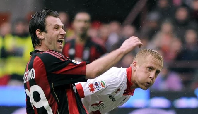 Niecodzienna rozgrzewka przed meczem Milan - Bari. Filmy!