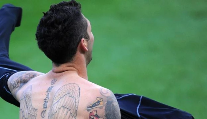 Trzy trampki - nowy tatuaż Marco Materazziego